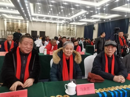 北京大兴鸣生亮武学研究会名誉会长张全亮、马永兰,监事长李雪征