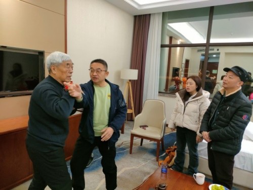 张全亮老师现场演示推手的化劲